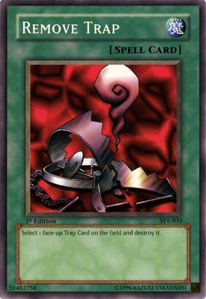 Remove Trap (SYE-033) - Starter Deck: Yugi Evolution Unlimited