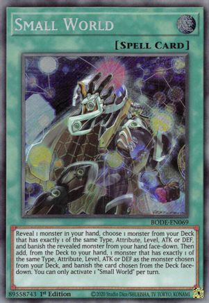 Small World (BODE-EN069) - Burst of Destiny 1st Edition