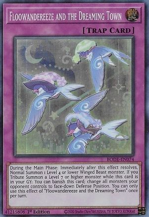 Floowandereeze and the Dreaming Town (BODE-EN074) - Burst of Destiny 1st Edition