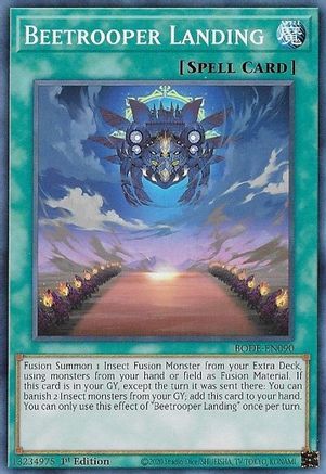 Beetrooper Landing (BODE-EN090) - Burst of Destiny 1st Edition