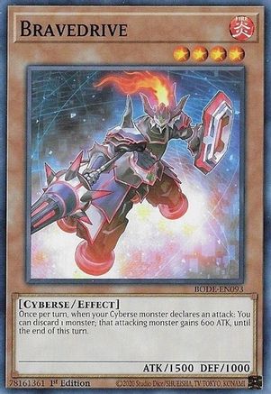 Bravedrive (BODE-EN093) - Burst of Destiny 1st Edition