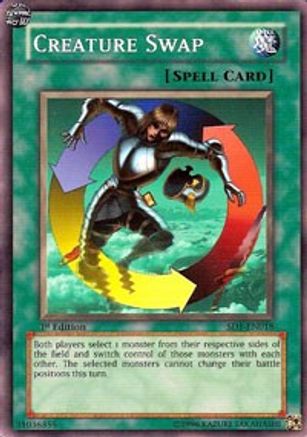 Creature Swap (SD1-EN018) - Structure Deck: Dragon's Roar Unlimited