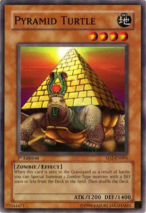 Pyramid Turtle (SD2-EN005) - Structure Deck: Zombie Madness Unlimited