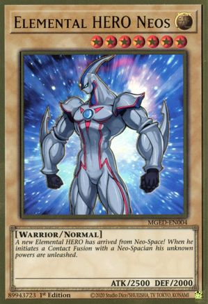 Elemental HERO Neos (MGED-EN004) - Maximum Gold: El Dorado 1st Edition