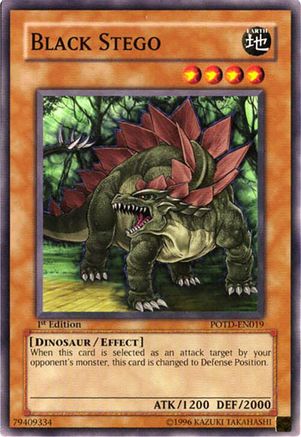 Black Stego (POTD-EN019) - Power of the Duelist Unlimited