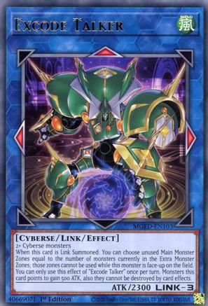 Excode Talker (MGED-EN103) - Maximum Gold: El Dorado 1st Edition