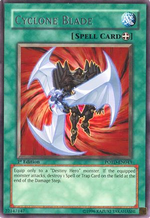 Cyclone Blade (POTD-EN043) - Power of the Duelist Unlimited