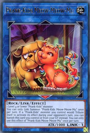 Prank-Kids Meow-Meow-Mu (MGED-EN116) - Maximum Gold: El Dorado 1st Edition
