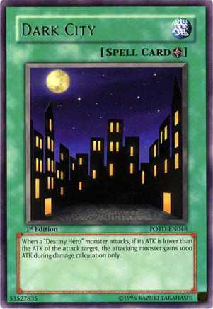 Dark City (POTD-EN048) - Power of the Duelist 1st Edition