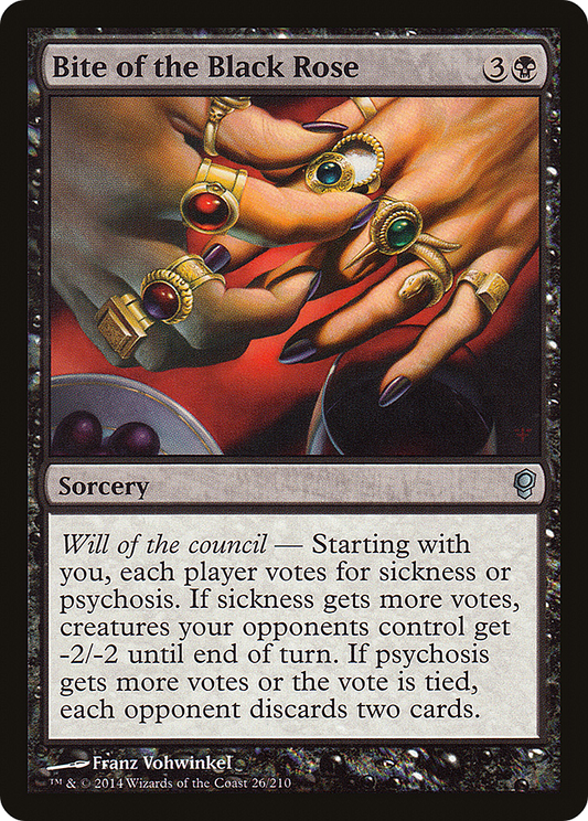 Bite of the Black Rose (CNS-026) - Conspiracy Foil