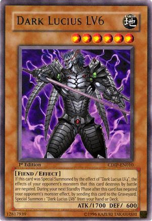 Dark Lucius LV6 (CDIP-EN010) - Cyberdark Impact 1st Edition