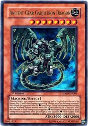 Ancient Gear Gadjiltron Dragon (SD10-EN001) - Structure Deck: Machine Re-Volt Unlimited
