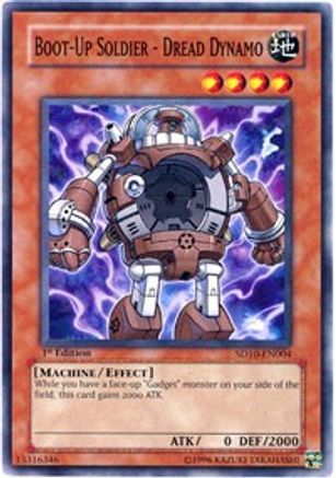 Boot-Up Soldier - Dread Dynamo (SD10-EN004) - Structure Deck: Machine Re-Volt 1st Edition