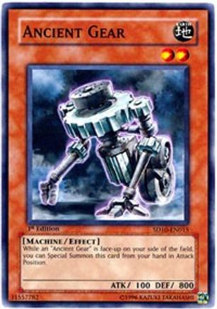 Ancient Gear (SD10-EN015) - Structure Deck: Machine Re-Volt Unlimited