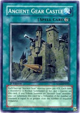 Ancient Gear Castle (SD10-EN023) - Structure Deck: Machine Re-Volt 1st Edition