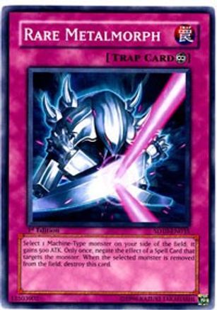Rare Metalmorph (SD10-EN035) - Structure Deck: Machine Re-Volt 1st Edition