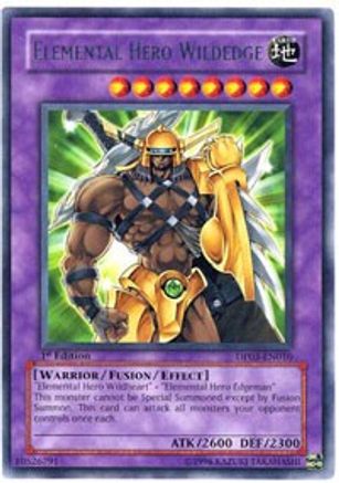 Elemental Hero Wildedge (DP03-EN010) - Duelist Pack 3: Jaden Yuki 2 1st Edition