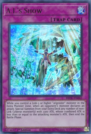 A.I.'s Show (BROL-EN042) - Brothers of Legend 1st Edition