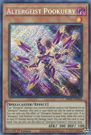 Altergeist Pookuery (BROL-EN046) - Brothers of Legend 1st Edition