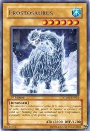Frostosaurus (STON-EN002) - Strike of Neos 1st Edition