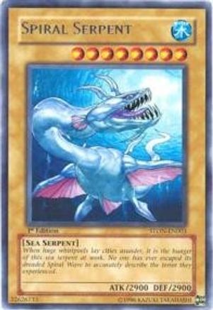 Spiral Serpent (STON-EN003) - Strike of Neos 1st Edition
