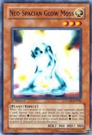 Neo-Spacian Glow Moss (STON-EN006) - Strike of Neos 1st Edition