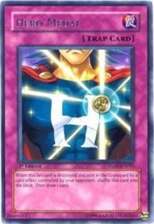 Hero Medal (STON-EN050) - Strike of Neos 1st Edition