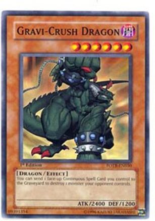 Gravi-Crush Dragon (FOTB-EN030) - Force of the Breaker Unlimited