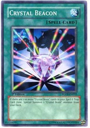 Crystal Beacon (FOTB-EN032) - Force of the Breaker 1st Edition