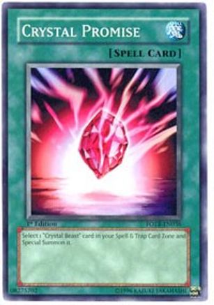Crystal Promise (FOTB-EN036) - Force of the Breaker 1st Edition