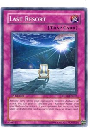 Last Resort (FOTB-EN047) - Force of the Breaker 1st Edition