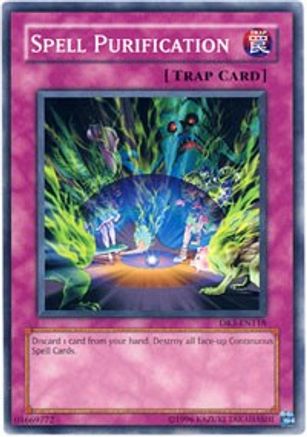 Spell Purification (DR3-EN118) - Dark Revelation Volume 3 Unlimited
