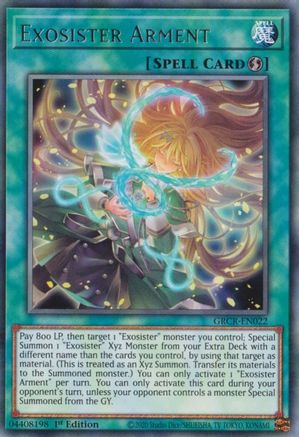 Exosister Arment (GRCR-EN022) - The Grand Creators 1st Edition