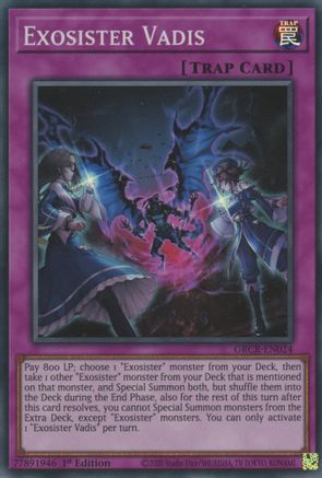 Exosister Vadis (GRCR-EN024) - The Grand Creators 1st Edition