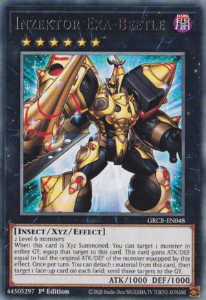 Inzektor Exa-Beetle (GRCR-EN048) - The Grand Creators 1st Edition