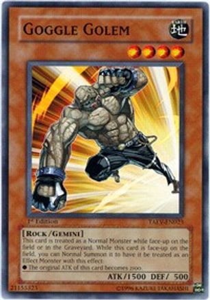 Goggle Golem (TAEV-EN023) - Tactical Evolution 1st Edition