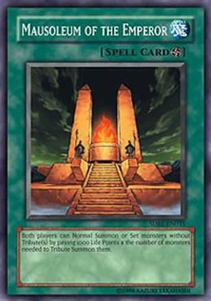 Mausoleum of the Emperor (SDRL-EN031) - Structure Deck: Rise of the Dragon Lords 1st Edition