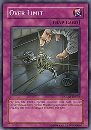 Over Limit (GLAS-EN063) - Gladiator's Assault Unlimited