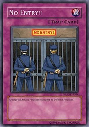 No Entry!! (GLAS-EN064) - Gladiator's Assault 1st Edition