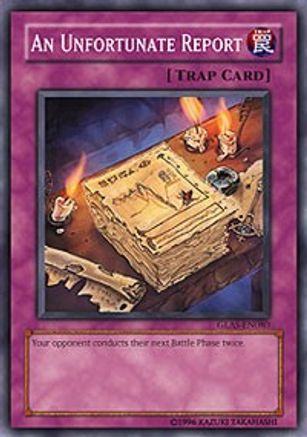 An Unfortunate Report (GLAS-EN080) - Gladiator's Assault 1st Edition