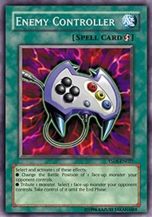 Enemy Controller (YSDS-EN027) - Starter Deck: Syrus Truesdale 1st Edition