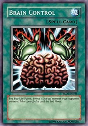 Brain Control (YSDS-EN031) - Starter Deck: Syrus Truesdale 1st Edition