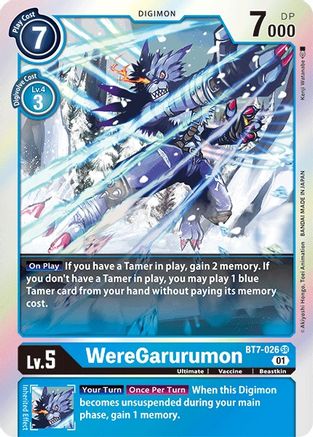 WereGarurumon (BT7-026) - Next Adventure Foil
