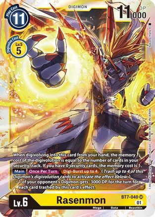 Rasenmon (BT7-040) - Next Adventure Foil