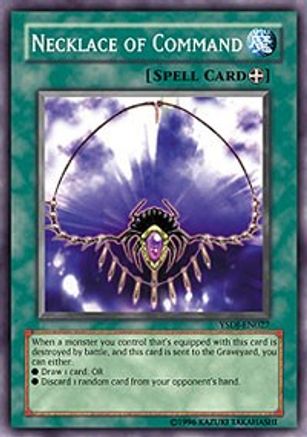 Necklace of Command (YSDJ-EN027) - Starter Deck: Jaden Yuki 1st Edition