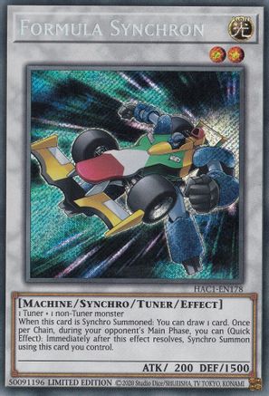 Formula Synchron (HAC1-EN178) - Hidden Arsenal: Chapter 1 Limited