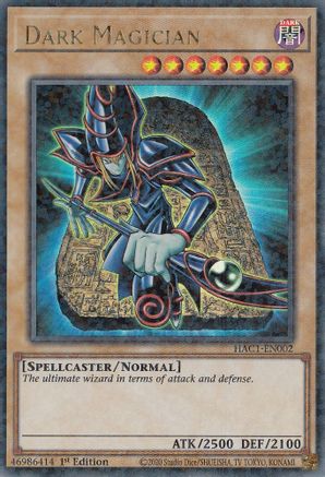 Dark Magician (Duel Terminal) (HAC1-EN002) - Hidden Arsenal: Chapter 1 1st Edition