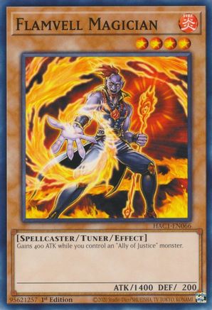 Flamvell Magician (HAC1-EN066) - Hidden Arsenal: Chapter 1 1st Edition