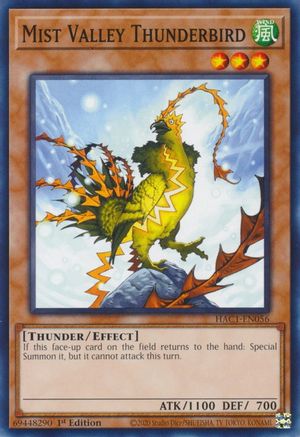 Mist Valley Thunderbird (HAC1-EN056) - Hidden Arsenal: Chapter 1 1st Edition