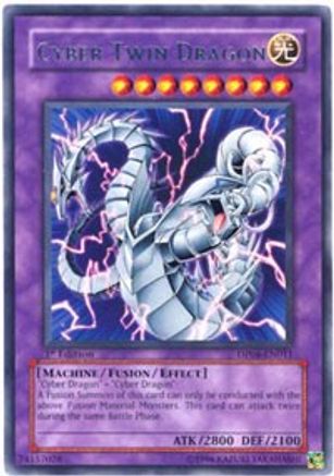 Cyber Twin Dragon (DP04-EN011) - Duelist Pack 4: Zane Truesdale Unlimited